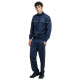 Target Ανδρικές φόρμες σετ High Neck Jacket Polyester Fleece Tracksuit